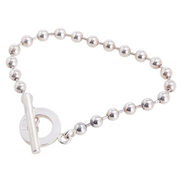 Gucci Bracelet Ball Chain SV925 Silver Women's GUCCI